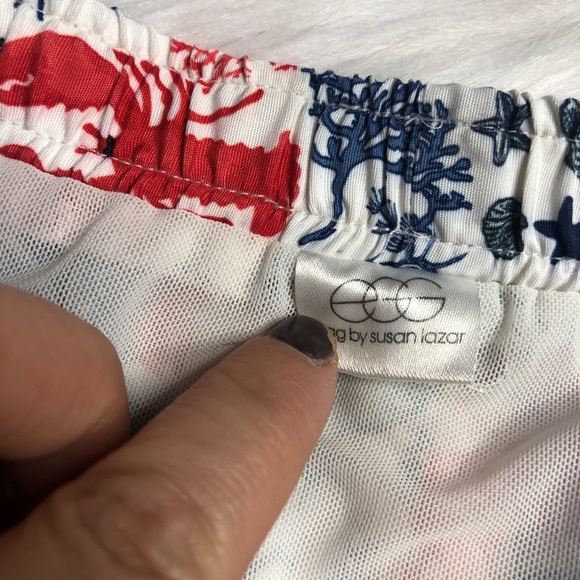 Egg By Susan Lazar Swim Trunks Boys 10 Lobster - Picture 4 of 5